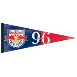 New York Red Bulls Pennant 12x30 Premium Style - Special Order