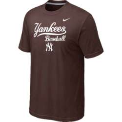 New York Yankees 2014 Home Practice T-Shirt - Brown