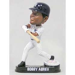New York Yankees Bobby Abreu Forever Collectibles Blatinum Bobblehead CO