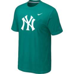 New York Yankees Heathered Green Nike Blended T-Shirt