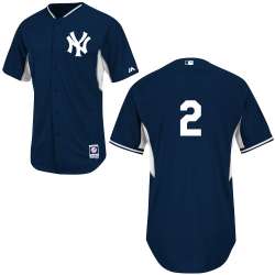 New York Yankees #2 Derek Jeter 2014 Batting Practice Baseball Jerseys