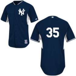New York Yankees #35 Mike Mussina 2014 Batting Practice Baseball Jerseys