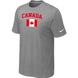 Nike 2014 Olympics Canada Flag Collection Locker Room T-Shirt L.Grey