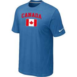 Nike 2014 Olympics Canada Flag Collection Locker Room T-Shirt light Blue
