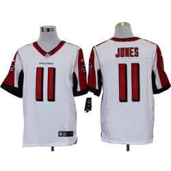 Nike Atlanta Falcons #11 Julio Jones White Elite Jerseys
