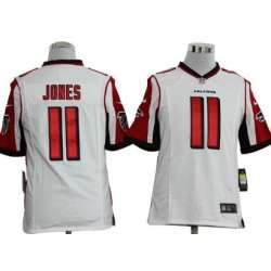 Nike Atlanta Falcons #11 Julio Jones White Game Jerseys