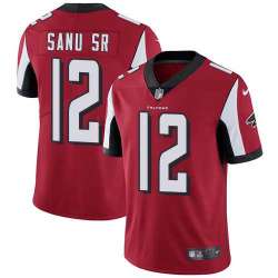 Nike Atlanta Falcons #12 Mohamed Sanu Sr Red Team Color NFL Vapor Untouchable Limited Jersey
