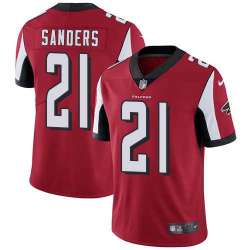 Nike Atlanta Falcons #21 Deion Sanders Red Team Color NFL Vapor Untouchable Limited Jersey