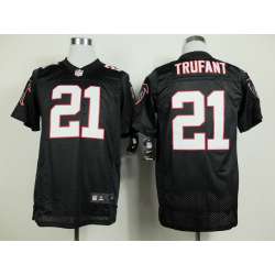 Nike Atlanta Falcons #21 Trufant Black Elite Jerseys