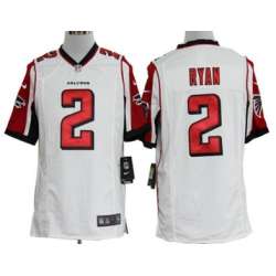 Nike Atlanta Falcons #2 Matt Ryan White Game Jerseys