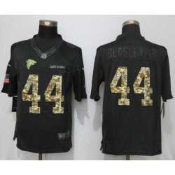 Nike Atlanta Falcons #44 Vic Beasley Jr Anthracite Salute to Service Limited Stitched Jersey
