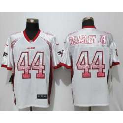 Nike Atlanta Falcons #44 Vic Beasley Jr White Drift Fashion Elite Stitched Jersey