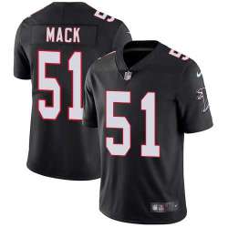 Nike Atlanta Falcons #51 Alex Mack Black Alternate NFL Vapor Untouchable Limited Jersey
