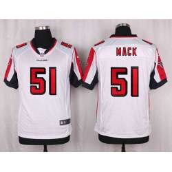 Nike Atlanta Falcons #51 Mack White Team Color Stitched Elite Jersey