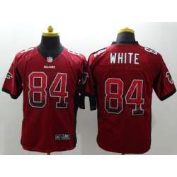 Nike Atlanta Falcons #84 Roddy White Drift Fashion Red Elite Jerseys