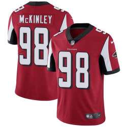 Nike Atlanta Falcons #98 Takkarist McKinley Red Team Color NFL Vapor Untouchable Limited Jersey
