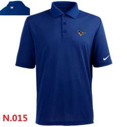 Nike Baltimore Orioles 2014 Players Performance Polo Shirt-Blue
