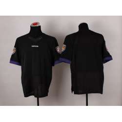 Nike Baltimore Ravens Blank Black Elite Jerseys