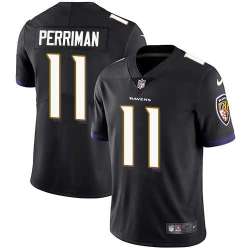 Nike Baltimore Ravens #11 Breshad Perriman Black Alternate NFL Vapor Untouchable Limited Jersey