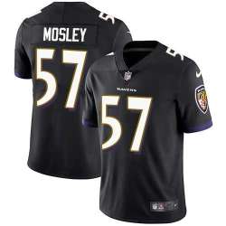 Nike Baltimore Ravens #57 C.J. Mosley Black Alternate NFL Vapor Untouchable Limited Jersey