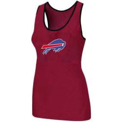 Nike Buffalo Bills Ladies Big Logo Tri-Blend Racerback stretch Tank Top Red