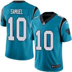 Nike Carolina Panthers #10 Curtis Samuel Blue Alternate NFL Vapor Untouchable Limited Jersey