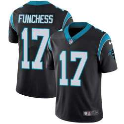 Nike Carolina Panthers #17 Devin Funchess Black Team Color NFL Vapor Untouchable Limited Jersey