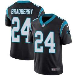Nike Carolina Panthers #24 James Bradberry Black Team Color NFL Vapor Untouchable Limited Jersey