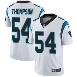 Nike Carolina Panthers #54 Shaq Thompson White NFL Vapor Untouchable Limited Jersey