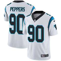 Nike Carolina Panthers #90 Julius Peppers White NFL Vapor Untouchable Limited Jersey