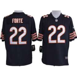Nike Chicago Bears #22 Matt Forte Blue Game Jerseys