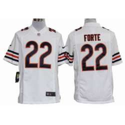 Nike Chicago Bears #22 Matt Forte White Game Jerseys