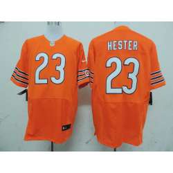 Nike Chicago Bears #23 Hester Orange Elite Jerseys