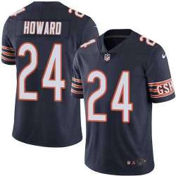 Nike Chicago Bears #24 Jordan Howard Navy Blue Team Color NFL Vapor Untouchable Limited Jersey