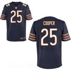 Nike Chicago Bears #25 Marcus Cooper Navy Blue Team Color Elite Jersey DingZhi