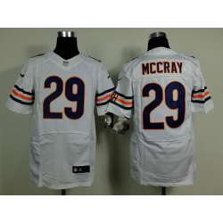 Nike Chicago Bears #29 Mccray White Elite Jerseys