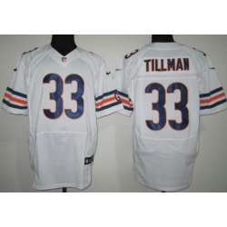 Nike Chicago Bears #33 Charles Tillman White Elite Jerseys