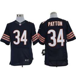 Nike Chicago Bears #34 Walter Payton Blue Elite Jerseys