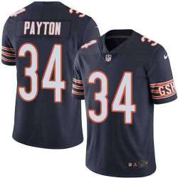 Nike Chicago Bears #34 Walter Payton Navy Blue Team Color NFL Vapor Untouchable Limited Jersey