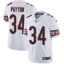 Nike Chicago Bears #34 Walter Payton White NFL Vapor Untouchable Limited Jersey