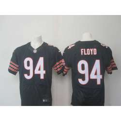Nike Chicago Bears #94 Floyd Navy Blue Team Color Stitched NFL Elite Jersey