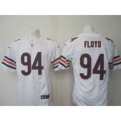 Nike Chicago Bears #94 Floyd White Team Color Stitched NFL Elite Jersey
