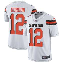 Nike Cleveland Browns #12 Josh Gordon White NFL Vapor Untouchable Limited Jersey