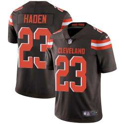 Nike Cleveland Browns #23 Joe Haden Brown Team Color NFL Vapor Untouchable Limited Jersey