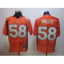 Nike Denver Broncos #58 Miller orange Jerseys