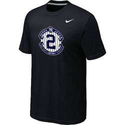 Nike Derek Jeter New York Yankees Official Final Season Commemorative Logo T-Shirt Black