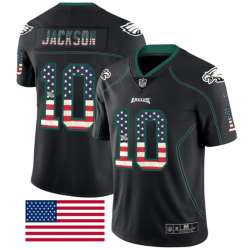 Nike Eagles 10 DeSean Jackson Black USA Flash Fashion Limited Jersey Dyin