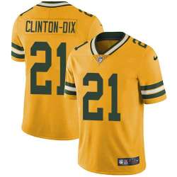 Nike Green Bay Packers #21 Ha Ha Clinton-Dix Yellow NFL Vapor Untouchable Player Limited Jersey
