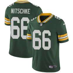 Nike Green Bay Packers #66 Ray Nitschke Green Team Color NFL Vapor Untouchable Limited Jersey