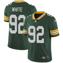 Nike Green Bay Packers #92 Reggie White Green Team Color NFL Vapor Untouchable Limited Jersey